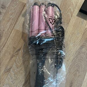 Revlon Pink Triple Barrel Hair Styler
